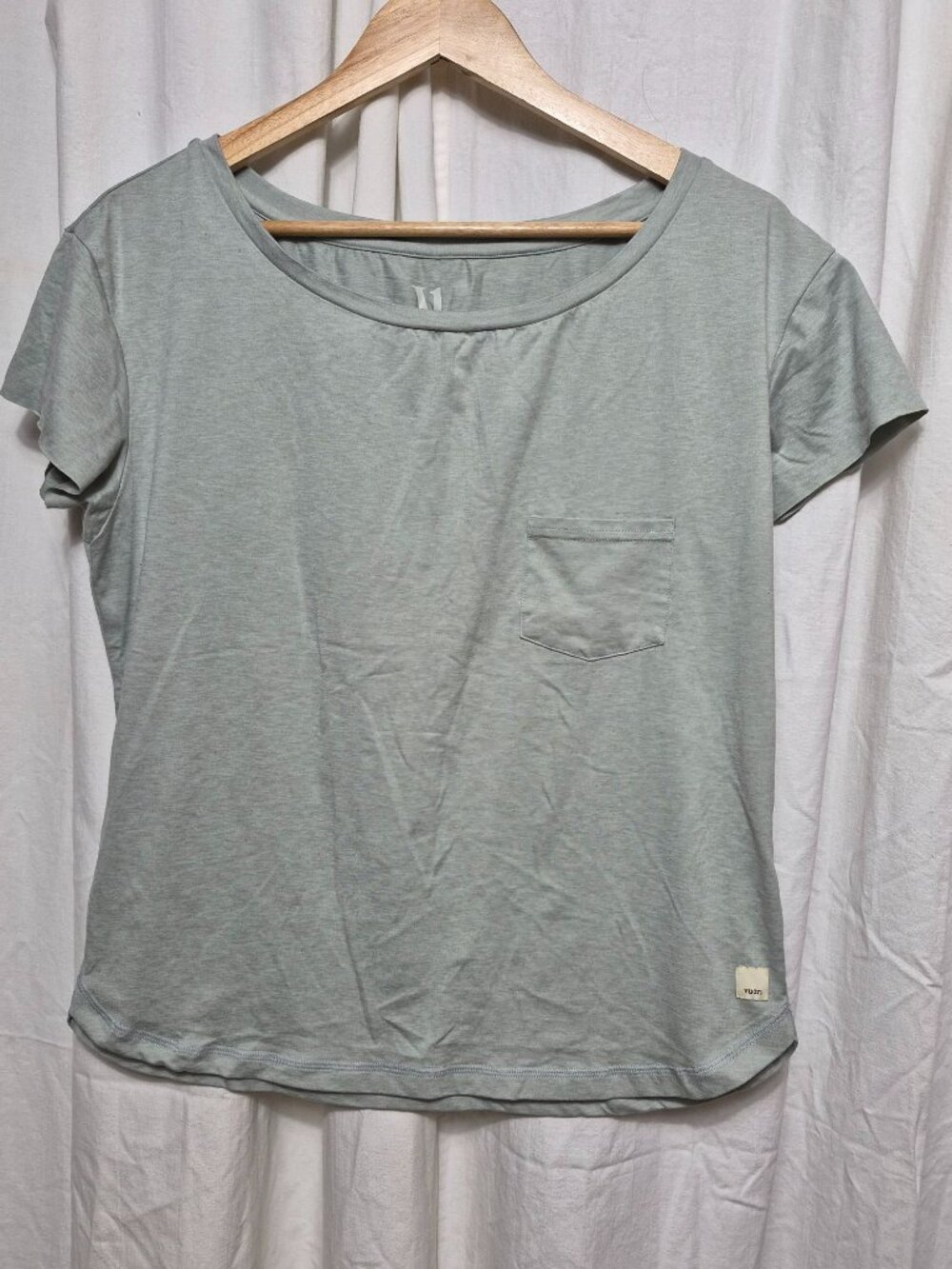 Vuori Small Green Lightweight Casual Lounge Athleisure Gym Oversized Tee